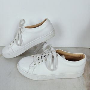 Thursday Boot Company Everyday Premier Low Top White Leather Sneakers, 9.5
